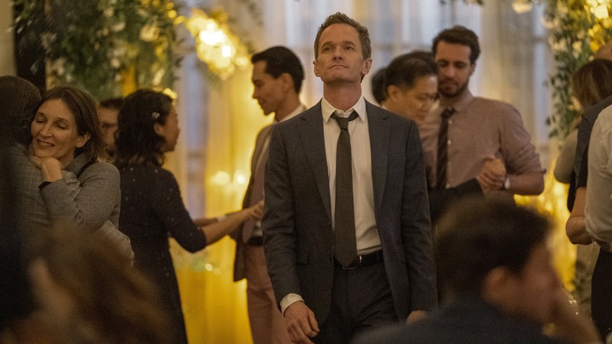 This image released by Netflix shows Neil Patrick Harris in a scene from &quot;Uncoupled.&quot; (Barbara Nitke/Netflix via AP)