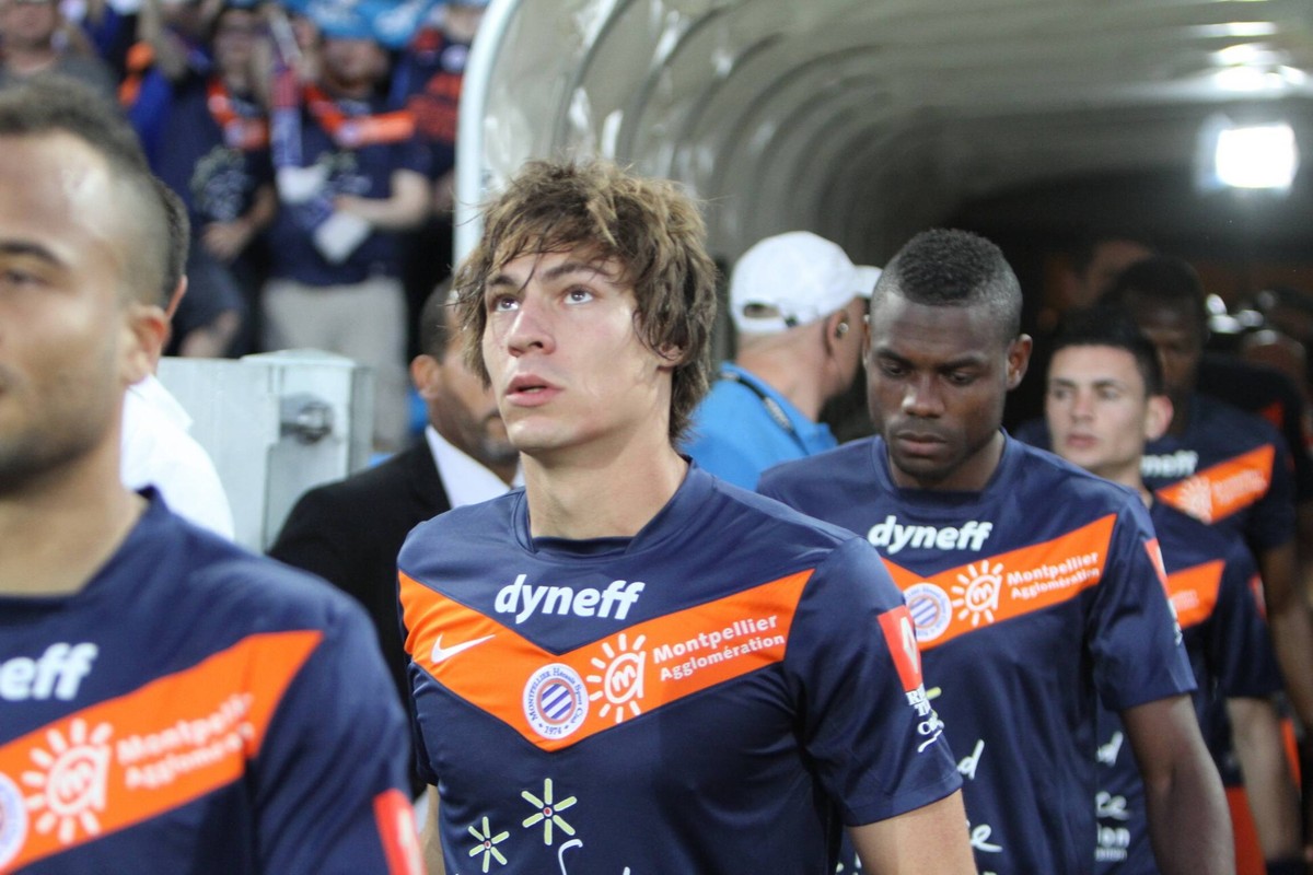 Bildnummer: 10577450 Datum: 13.05.2012 Copyright: imago/PanoramiC
Benjamin Stambouli (Montpellier) FOOTBALL : Montpellier HSC vs OSC Lille - Ligue 1 - 13/05/2012 RichardGosselin PUBLICATIONxNOTxINxFR ...