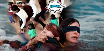 Nicht nachmachen! Vor der "Bird Box Challenge" warnt jetzt sogar Netflix 