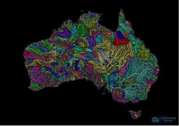 Der Murray ist mit 2.558 Meilen der längste Fluss Australiens. Es wird oft in Verbindung mit dem Darling (915 Meilen, 1.472 km) betrachtet, dem drittlängsten Fluss des Landes, der in den Murray fließt ...