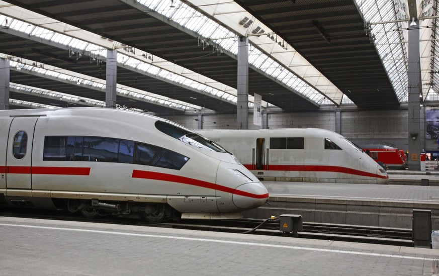 In den Startlöchern: Die Deutsche Bahn soll nach der Streckensanierung mehr Konkurrenz bekommen.