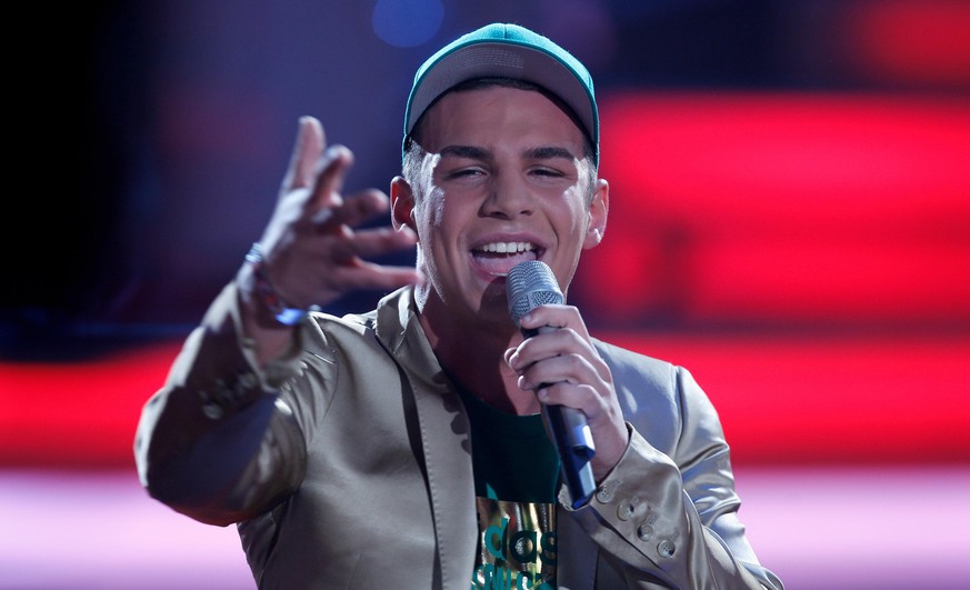 COLOGNE, GERMANY - MAY 11: Pietro Lombardi performs during semi final of the &#039;Let&#039;s Dance&#039; TV show at Coloneum on May 11, 2011 in Cologne, Germany. (Photo by Friedemann Vogel/Getty Imag ...