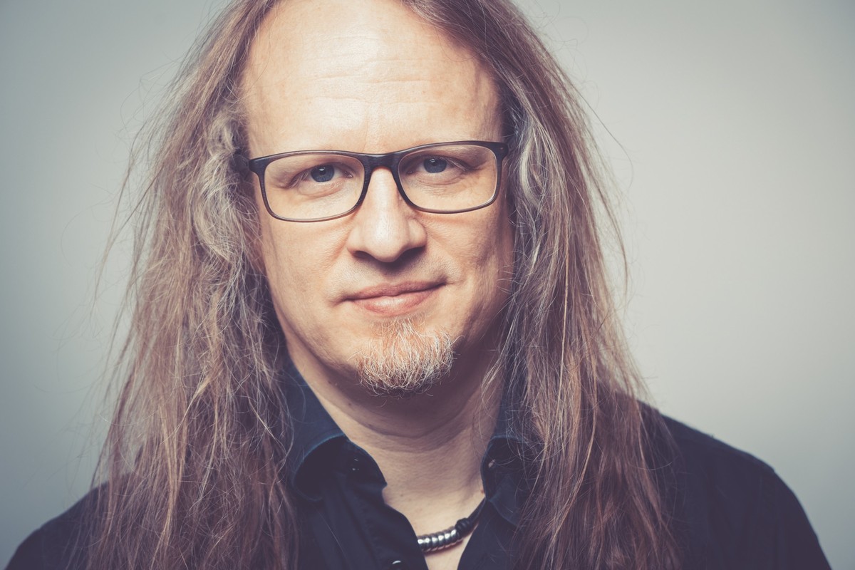 Heavysaurus: Unter dem Kostüm von Gitarren-Drache Riffi Raffi steckt der Musiker Christof Leim.
