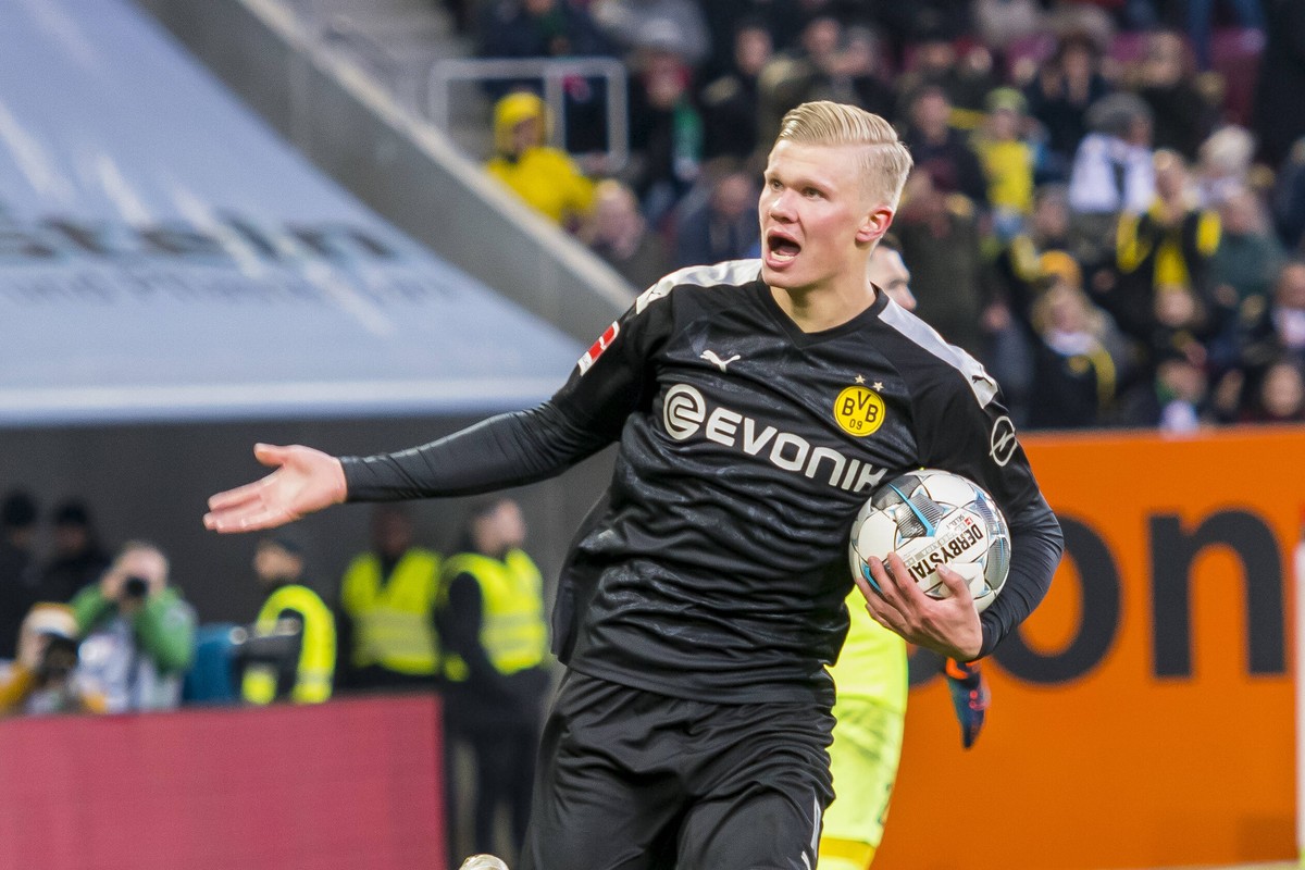 Hattrick-Haaland rettet den BVB.