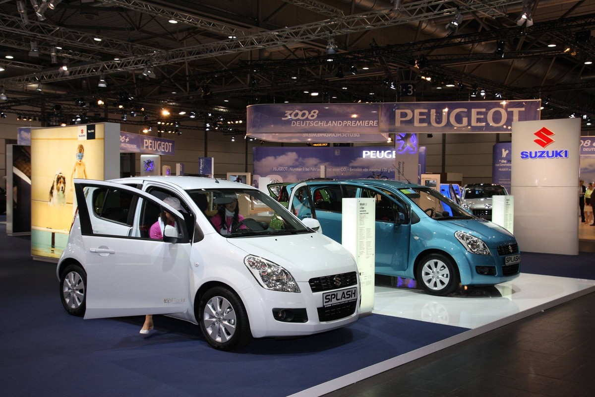 Bildnummer: 52950854 Datum: 27.03.2009 Copyright: imago/Sebastian Geisler
Suzuki Splash auf der Automesse - Auto Mobil International (AMI) - in Leipzig, Objekte; 2009, Berlin, Deutschland, Messe; , q ...