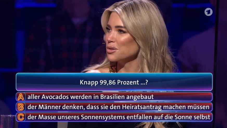 Sylvie Meis konnte mit dieser Frage bei "Wer weiß denn sowas?" nicht viel anfangen.