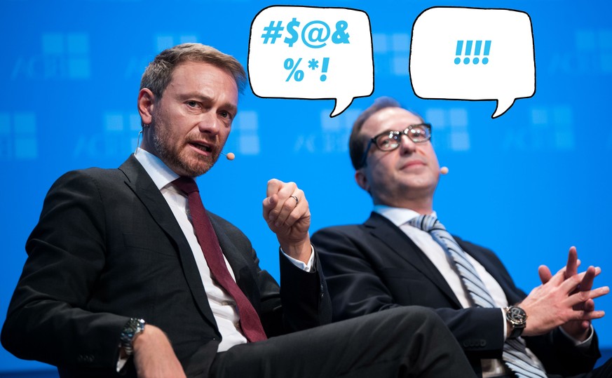 Dobrindt
und Lindner, die zwei von der Abschiebeindustrie