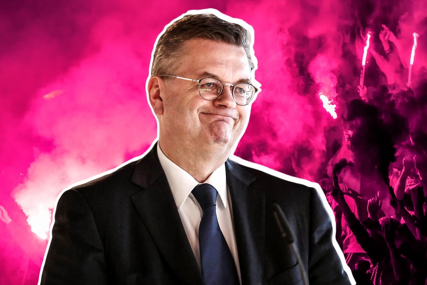 Grindel steht vor dem DFB-Aus.