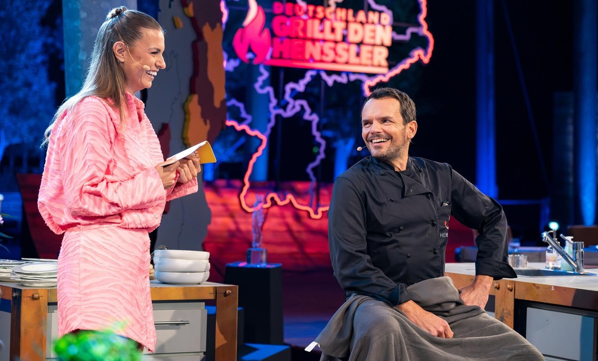 Laura Wontorra und Steffen Henssler

+++ Die Verwendung des sendungsbezogenen Materials ist nur mit dem Hinweis und Verlinkung auf RTL+ gestattet. +++