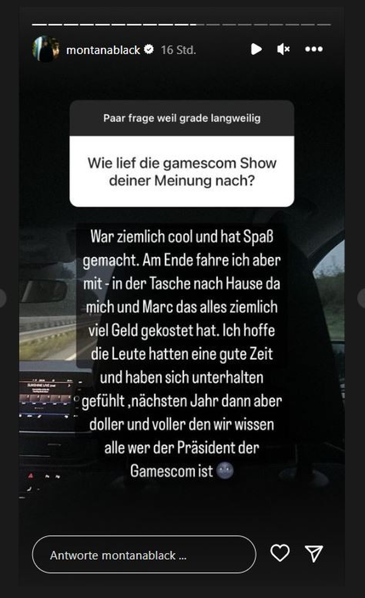 MontanaBlack auf instagram
