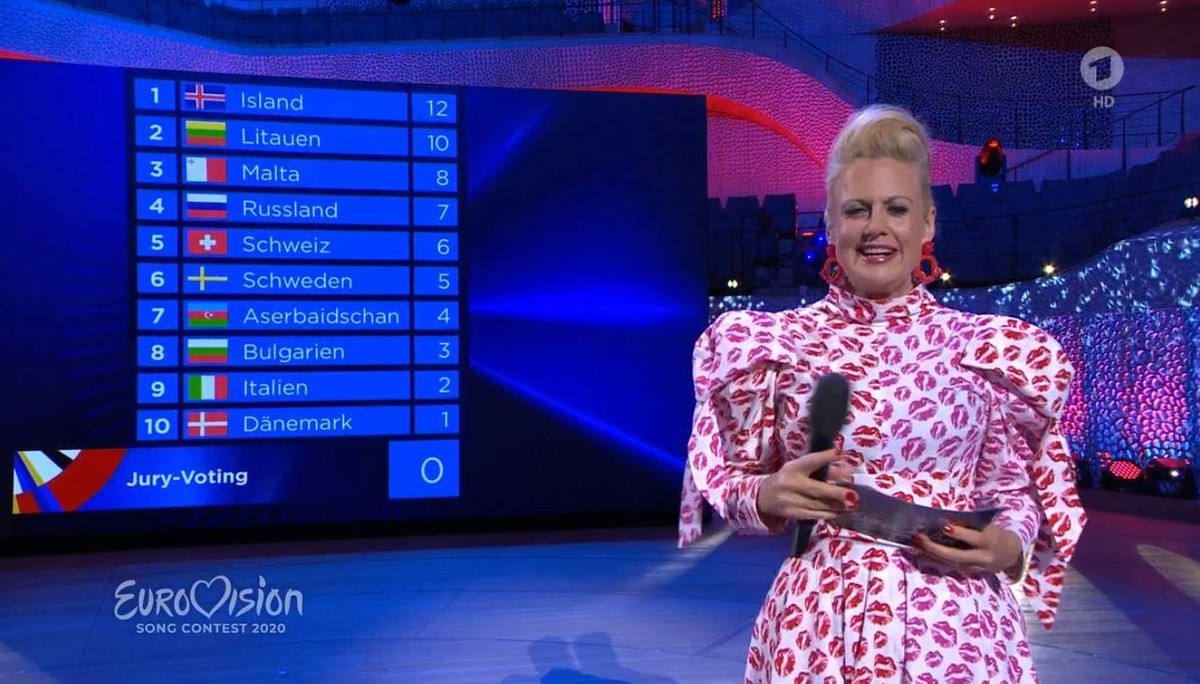 Barbara Schöneberger beim ESC-Event der ARD.