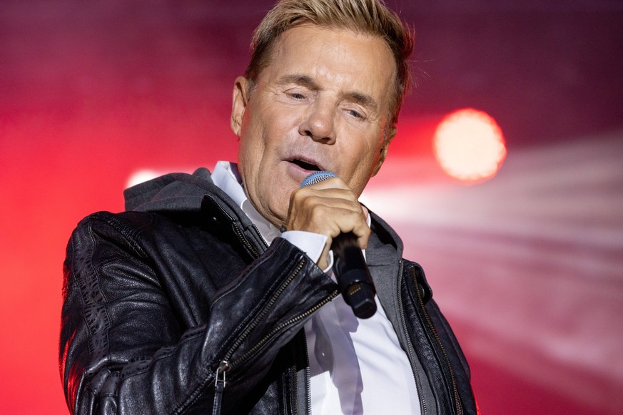 Dieter Bohlen bei seinem Bühnen Comeback beim Live Auftritt der Veranstaltung Lieblingslieder - Deutschlands größtes Ohrwurm-Spektakel in der Rheinaue in Bonn 06.08.2022 Bonn Rheinaue NRW Deutschland  ...