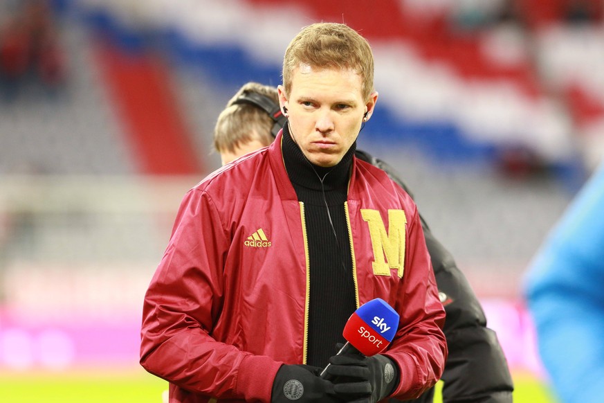 Bayern-Trainer Julian Nagelsmann kritisierte Tanguy Nianzou vor dem Spiel gegen den VfL Bochum.