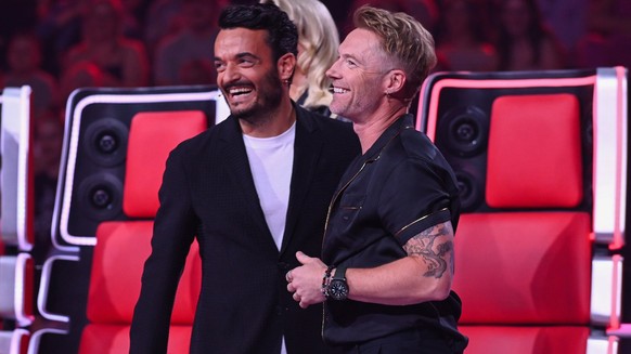 Titel: The Voice of Germany;
Staffel: 13;
Person: Giovanni Zarrella; Ronan Keating;
Copyright: ProSieben/SAT.1/André Kowalski;
Fotograf: Andre Kowalski;
Bildredakteur: Nadine Vaders;
Dateiname: 279773 ...