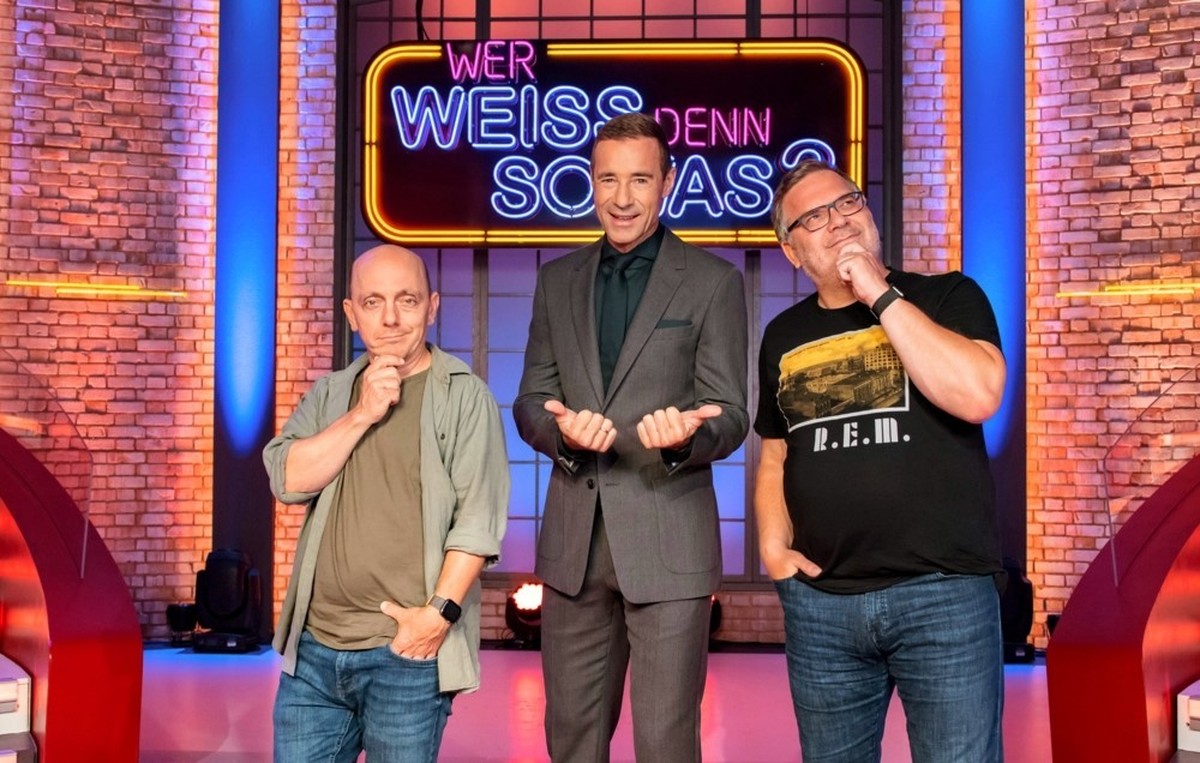 In der Quiz-Show im Ersten duellieren sich Bernhard Hoëcker und Elton regelmäßig.