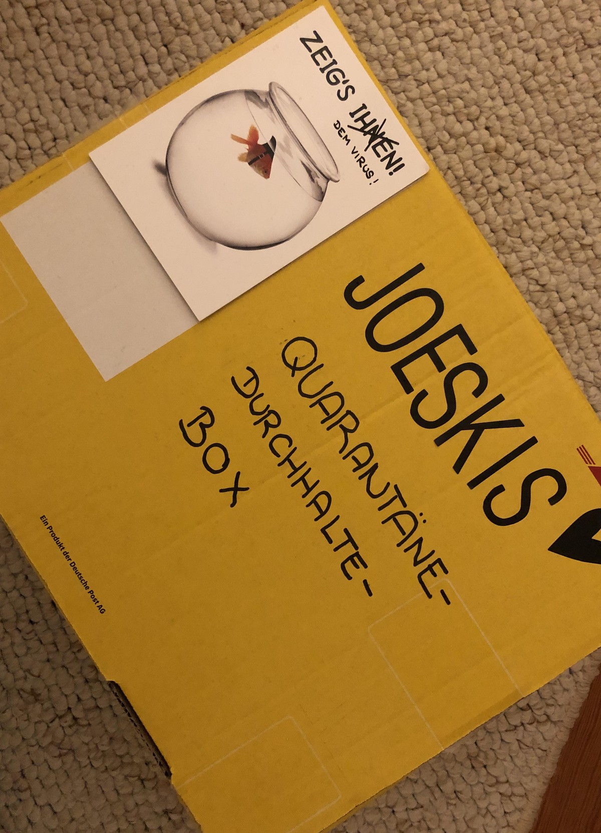 Wie wäre es mit einer selbst zusammengestellten Quarantäne-Durchhalte-Box für deine Freundin?