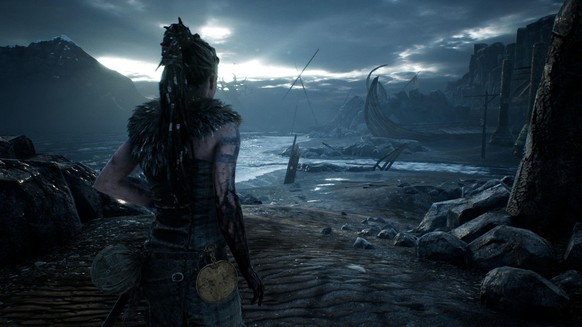 In "Hellblade" versucht die Protagonistin ihre Mann aus dem Totenreich zurückzuholen. Allerdings hat sie Wahnvorstellungen, es wird also nicht klar, ob ihre Erlebnisse nur ihrer Fantasie entspringen.