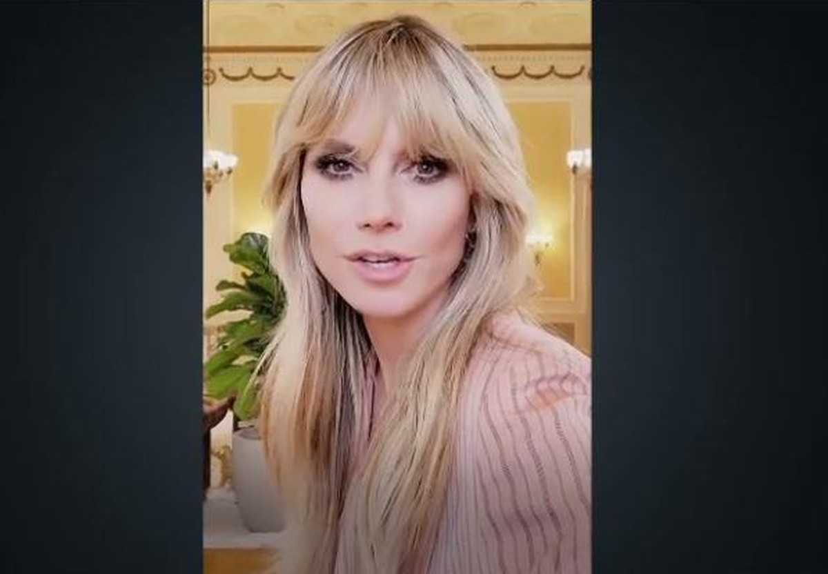 Heidi Klum tritt in dem Clip ebenfalls vor die Kamera.