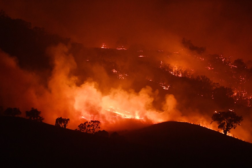 Dieses Foto stammt von Freitag, aufgenommen im australischen Bundesstaat New South Wales.