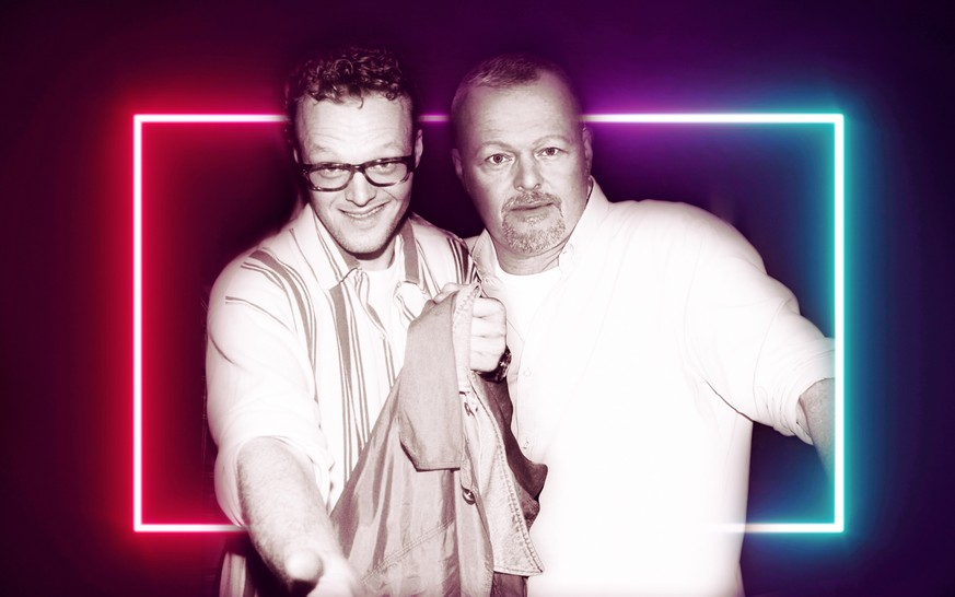 Photoshop-Flashback: 9 deutsche Stars posieren mit ihrem früheren Ich