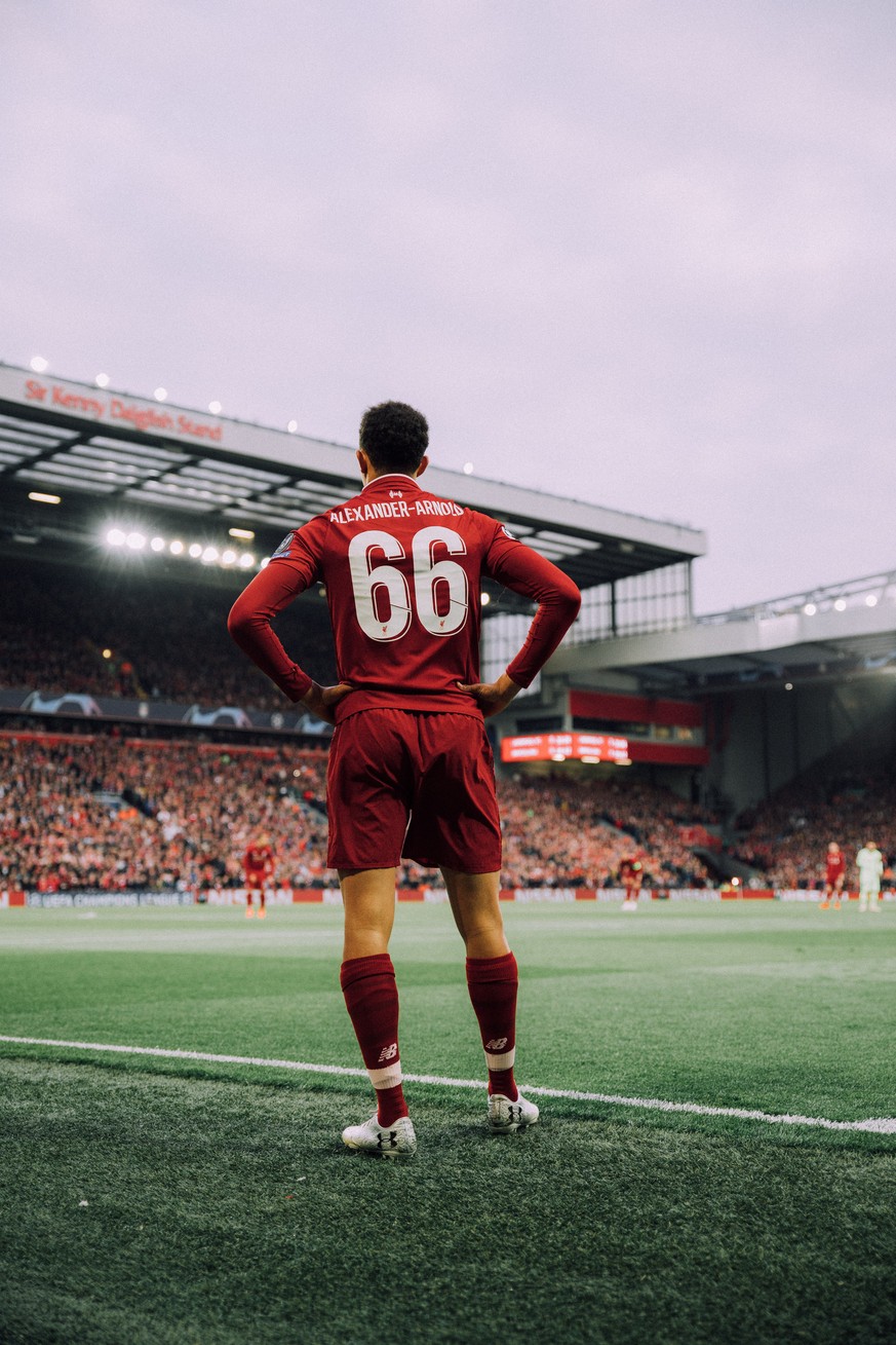 Trent Alexander-Arnold, Liverpools Außenverteidiger.