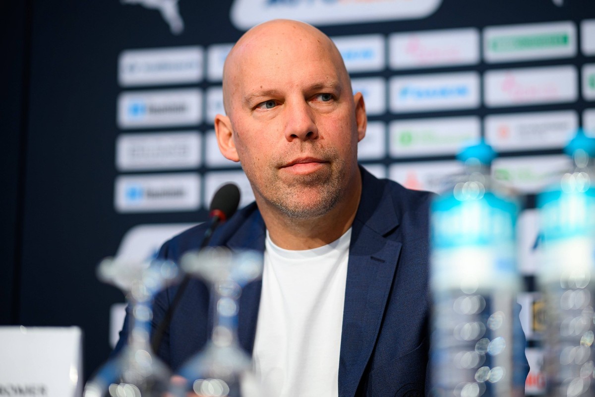 Handball, Herren: Deutschland - Pressekonferenz - Medientermin DHB Vorstand Axel Kromer Brunsbüttel Elbforum Deutschland *** Handball, Mens Germany Press conference Media event DHB Board Member for Sp ...