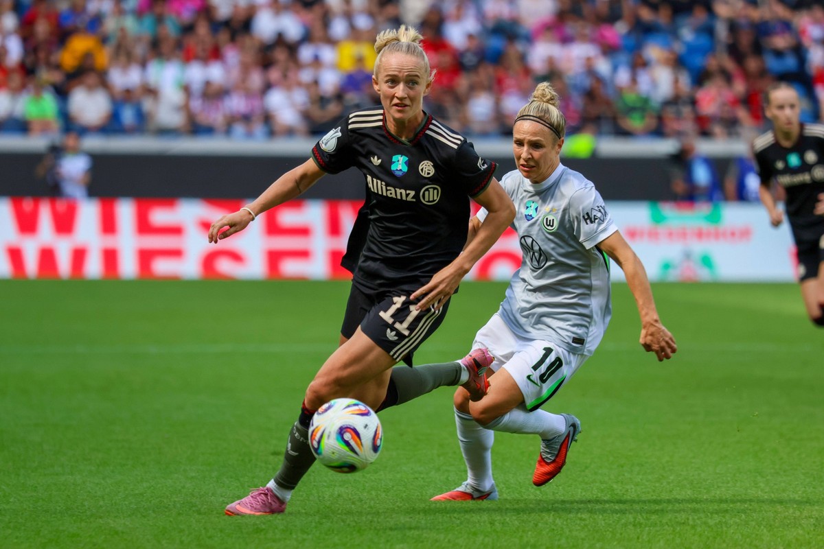 Karlsruhe, Deutschland 30. August 2025: DFB - Supercup - Frauen - 2025 / 2026 - FC Bayern M