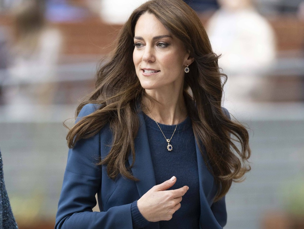 . 05/12/2023. London, United Kingdom. Kate Middleton, the Princess of Wales, at the opening of the new Childrens Day Surgery Unit at Evelina London. PUBLICATIONxINxGERxSUIxAUTxHUNxONLY xi-Imagesx IIM- ...