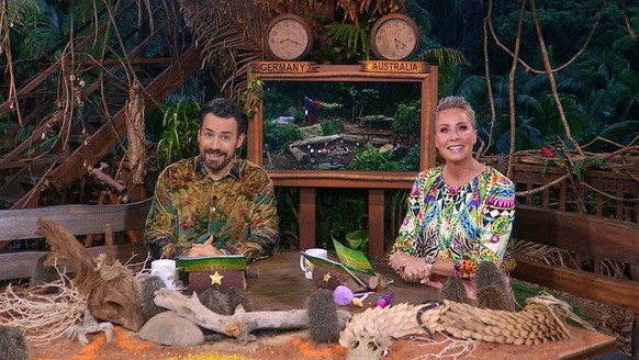 Die Moderatoren Sonja Zietlow und Jan Köppen im Baumhausstudio.

+++ Die Verwendung des sendungsbezogenen Materials ist nur mit dem Hinweis und Verlinkung auf RTL+ gestattet. +++