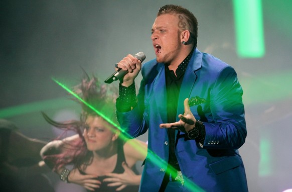 Menowin Fröhlich als Finalist von "DSDS" 2010.