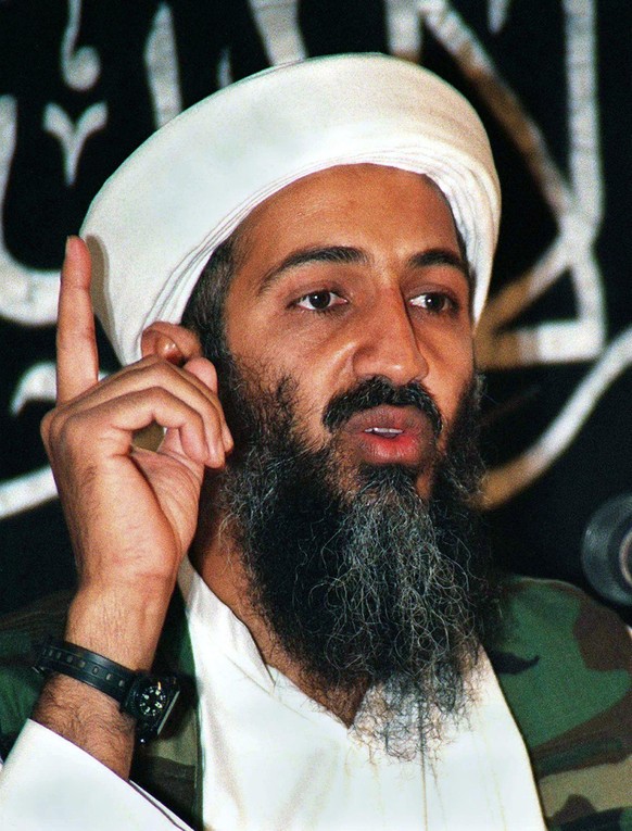 Verantwortlich für den Anschlag vom 11. September: Al-Kaida-Chef Osama Bin Laden.