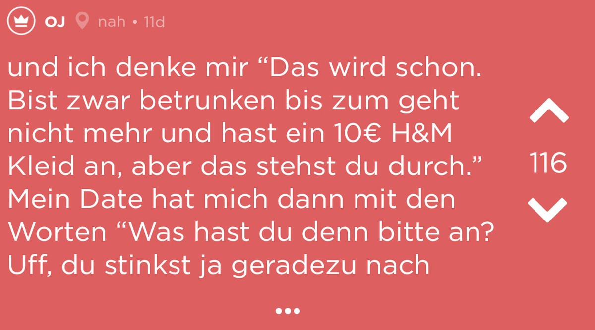 Tinder Jodel - Sammlung