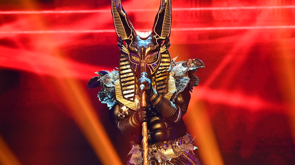 Der Anubis von "The Masked Singer".