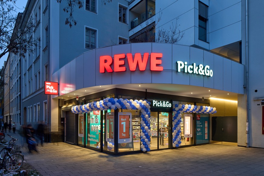 Rewe Pick&amp;Go München