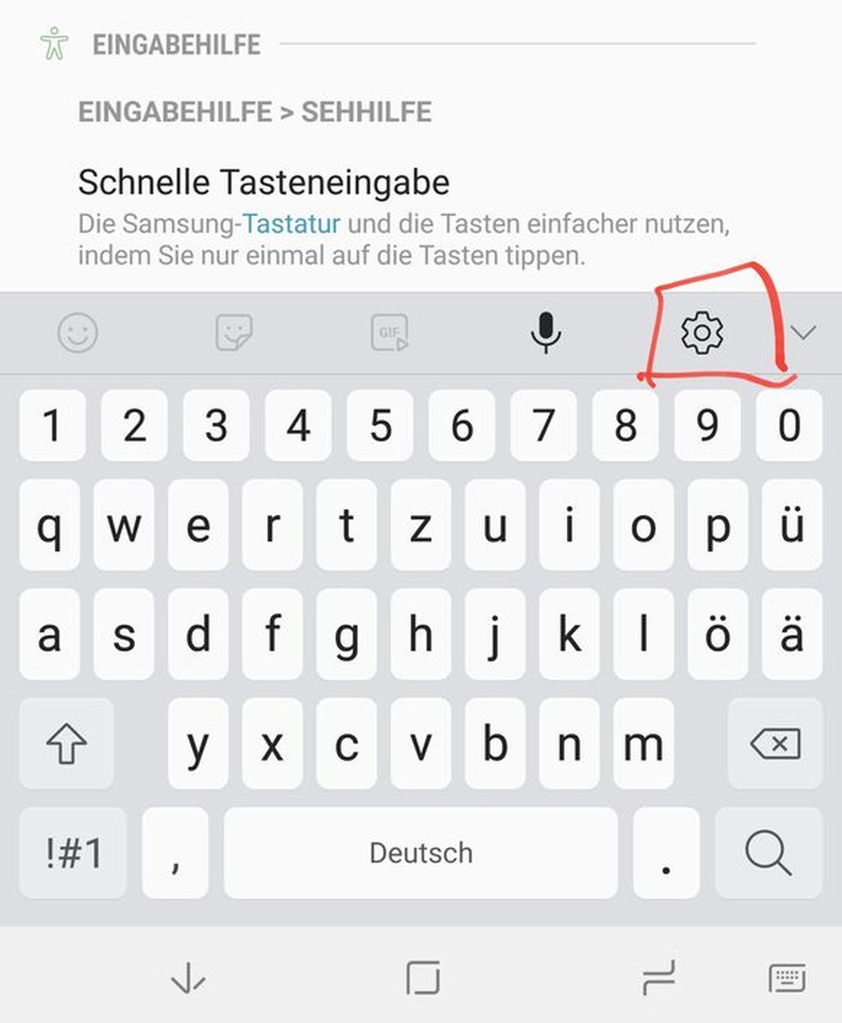 ... und wählen "Intelligentes Tippen" sowie "Tastaturstreichsteuerung", um die smarte Cursor-Funktion zu aktivieren.