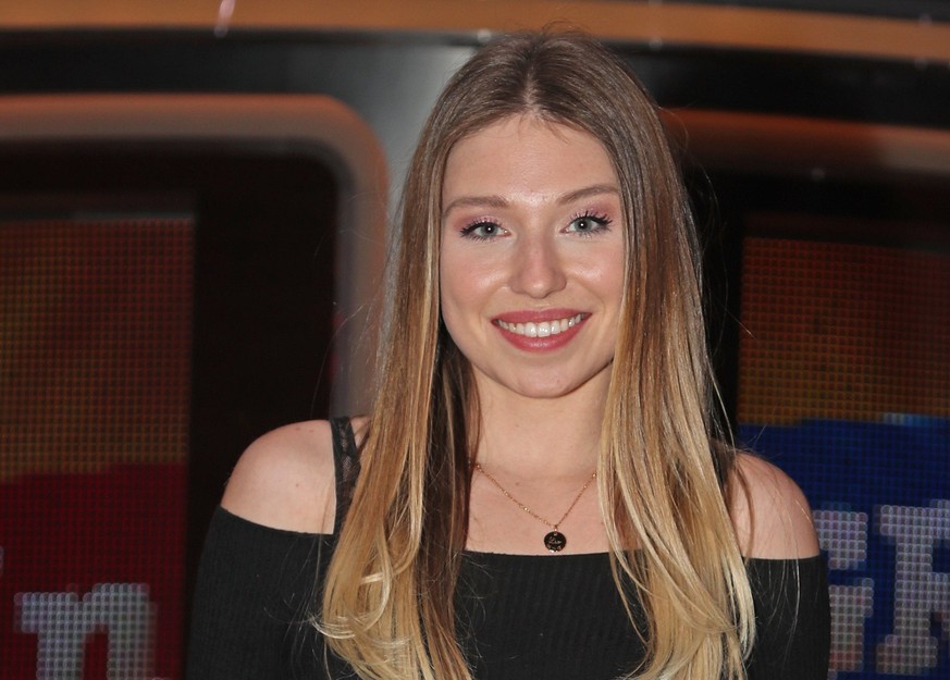 26.05.2019, Berlin: Youtube-Star Bianca «Bibi» Claßen beim Fototermin zur TV Aufzeichnung von &quot;Klein gegen Gross - Das unglaubliche Duell&quot;. (zu dpa «Internet-Star Bibi erklärt Fans ihre Paus ...