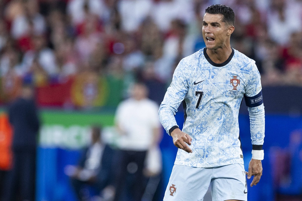 UEFA EURO, EM, Europameisterschaft,Fussball 2024: Georgien - Portugal 26.06.2024 Cristiano Ronaldo Portugal, 7 br