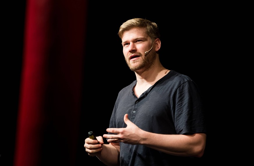 Freising, 19.10.2017: Shahak Shapira im Lindenkeller. Foto: Lukas Barth-Tuttas Shahak Shapira *** Freising 19 10 2017 Shahak Shapira in Photo Lukas Barth Tuttas Shahak Shapira