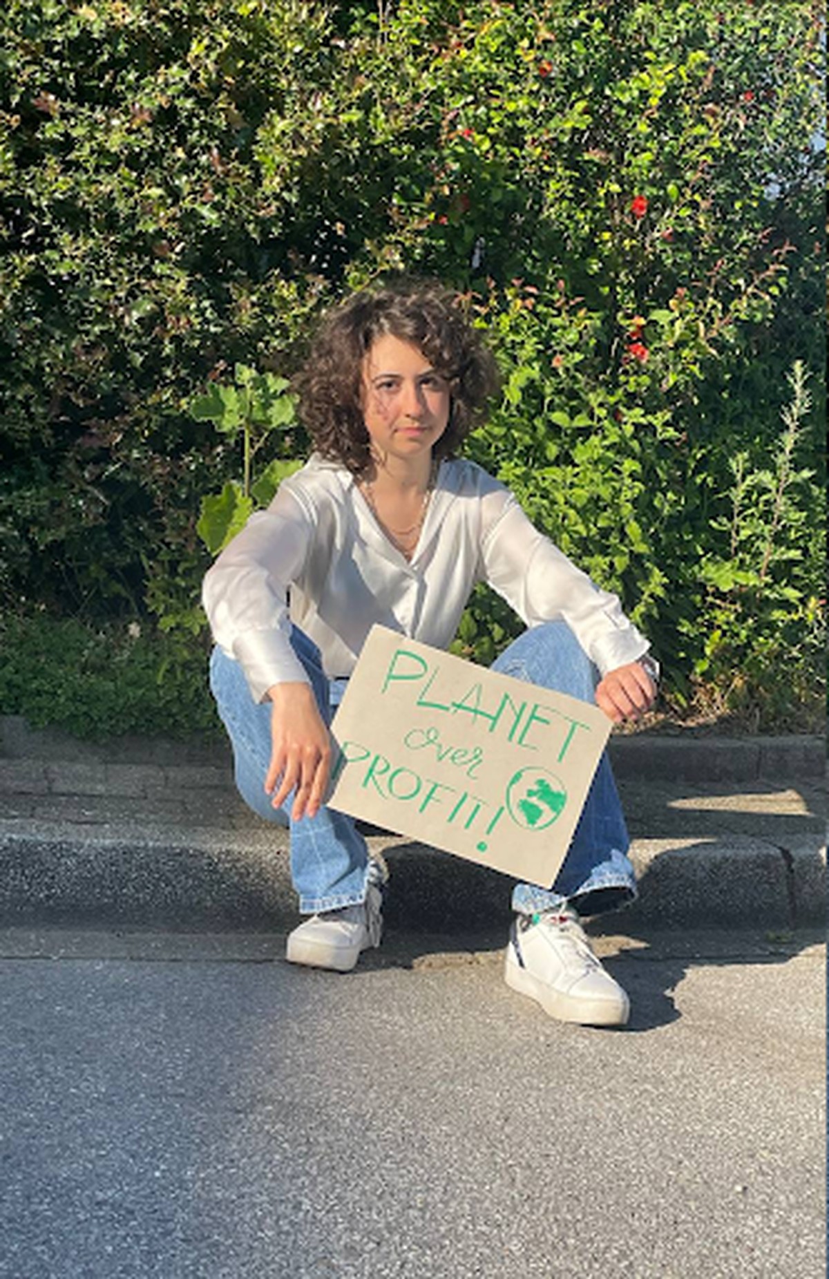 Ladina Soubeyrand (19) ist Klimaaktivistin aus der Lausitz und setzt sich für einen sozialgerechten Kohleausstieg ein.