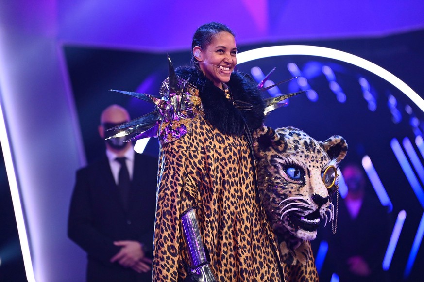 Cassandra Steen belegte als Leopard den zweiten Platz bei &quot;The Masked Singer&quot;.