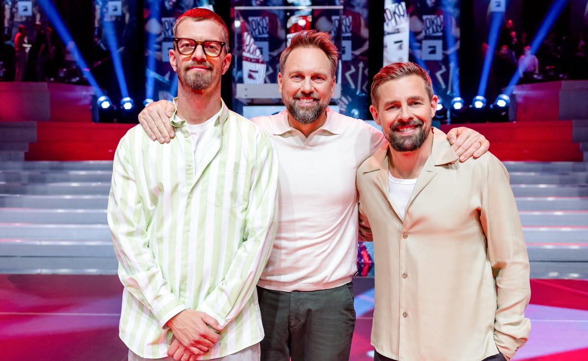 Titel: Joko und Klaas gegen ProSieben;
Folge: 2;
Person: Joko Winterscheidt; Steven Gätjen; Klaas Heufer-Umlauf;
Copyright: Joyn/Nadine Rupp;
Fotograf: Nadine Rupp;
Bildredakteur: Nadine Vaders;
Datei ...