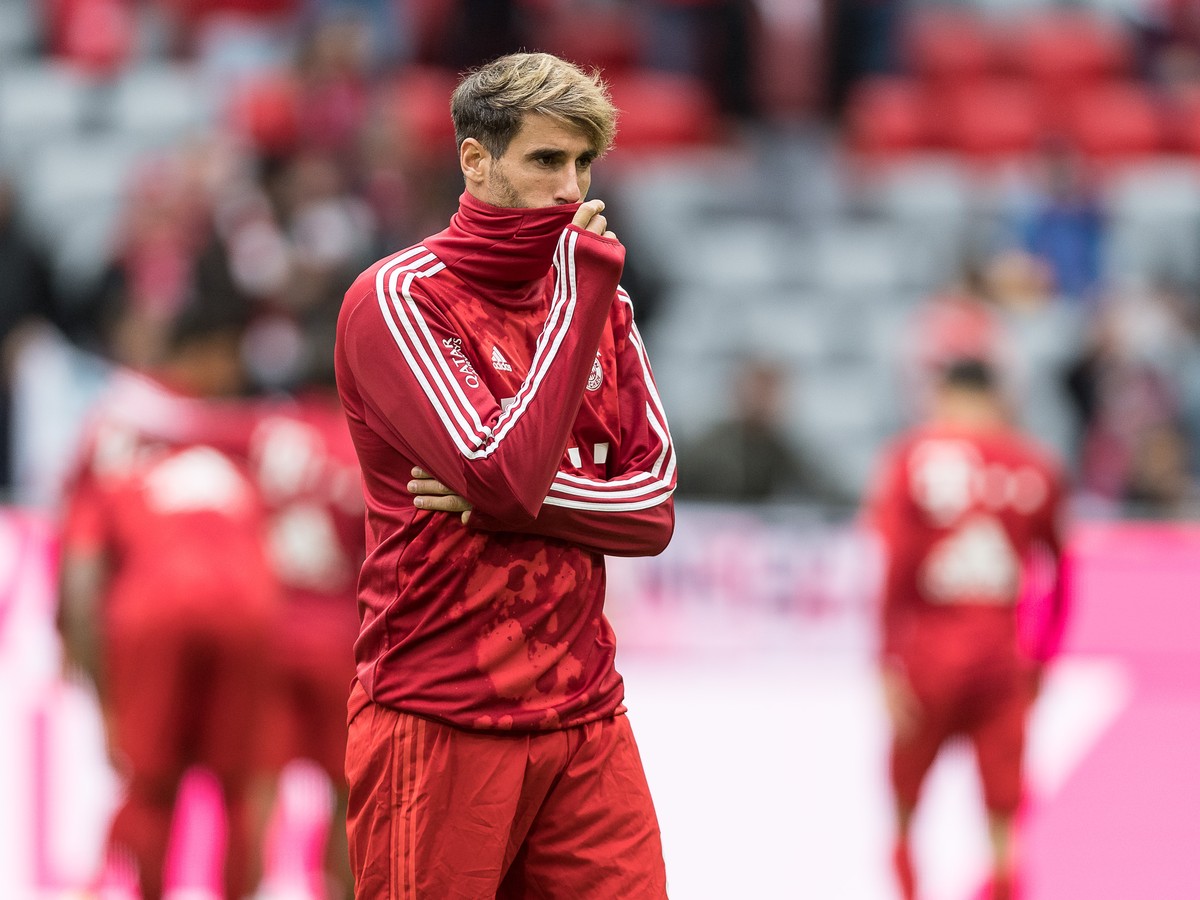 Javi Martinez FC Bayern Muenchen 08, FC Bayern Muenchen vs. TSG 1899 Hoffenheim, Fussball, Bundesliga, 7. Spieltag, 2019/2020, 05.10.2019, DFB/DFL regulations prohibit any use of photographs as image ...