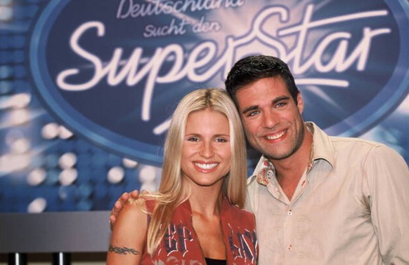 Michelle Hunziker und Carsten Spengemann waren die ersten Moderatoren von "DSDS".