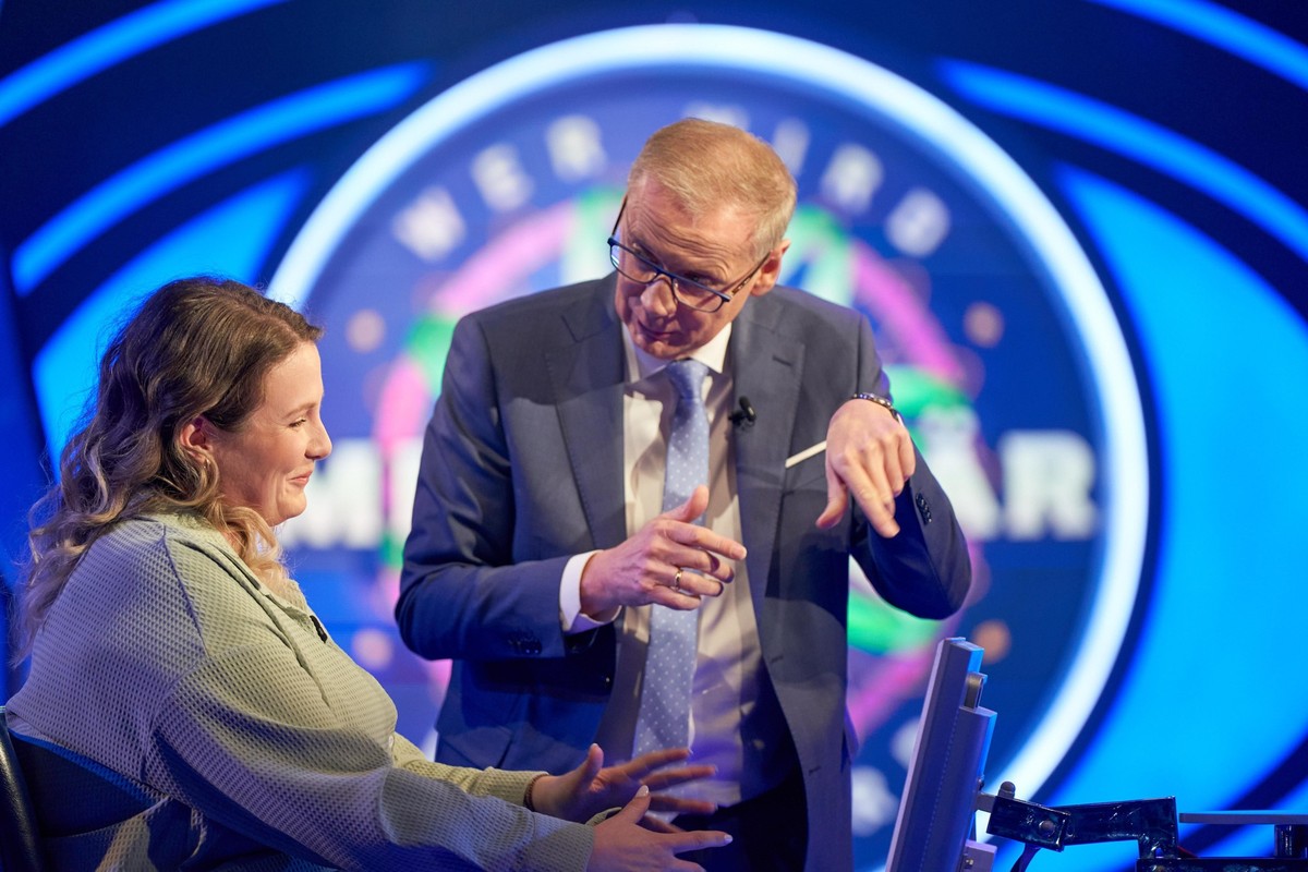 Kathrin Kontaris und G�nther Jauch

+++ Die Verwendung des sendungsbezogenen Materials ist nur mit dem Hinweis und Verlinkung auf RTL+ gestattet. +++