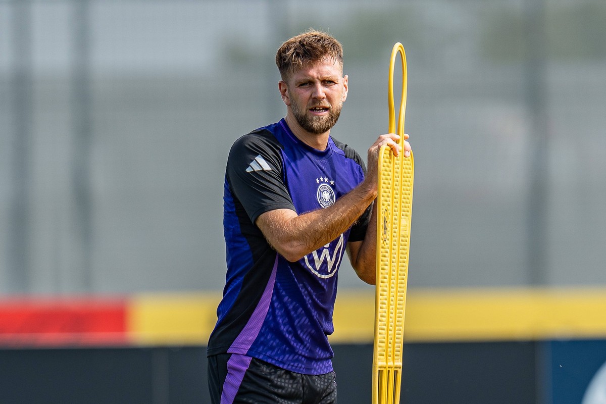 03.09.2024, DFB-Training, Auftakttraining der deutschen Fussball Nationalmannschaft, Deutsche Nationalmannschaft Niclas F