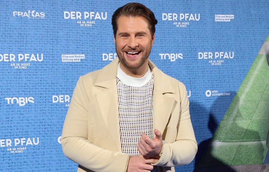 Maurice Gajda bei Der Pfau Film Premiere am 1.03.2023 in Koeln Der Pfau Filmpremiere in Koeln *** Maurice Gajda at Der Pfau movie premiere on 1 03 2023 in Cologne Der Pfau movie premiere in Cologne PU ...