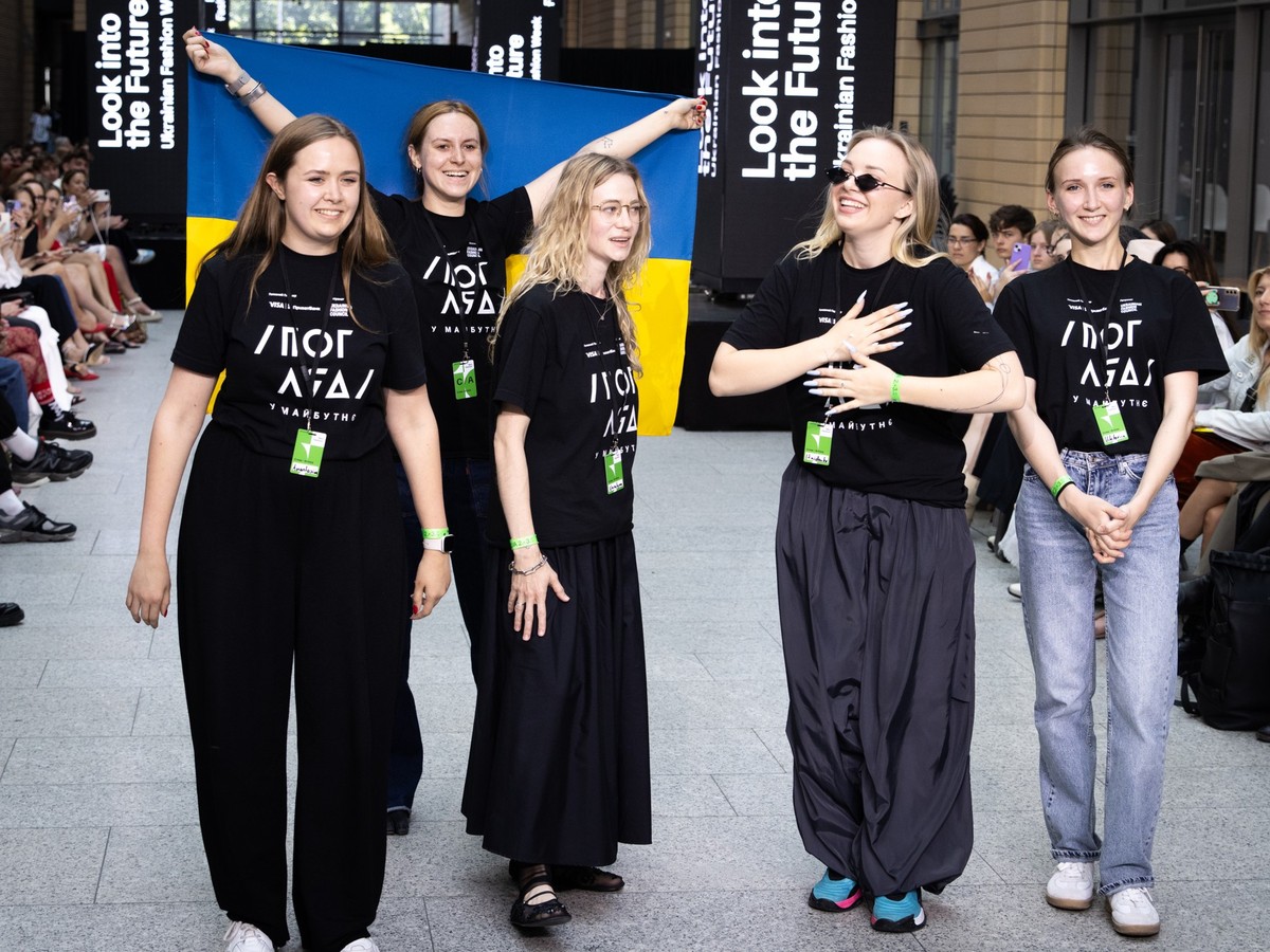 Direkt aus der Ukraine: Anastasiia, Oleksandra, Vasylyna, Kateryna und Victoria (v.l.n.r.)
