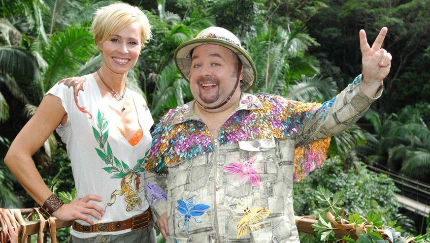 Sonja Zietlow und Dirk Bach moderierten gemeinsam das Dschungelcamp.