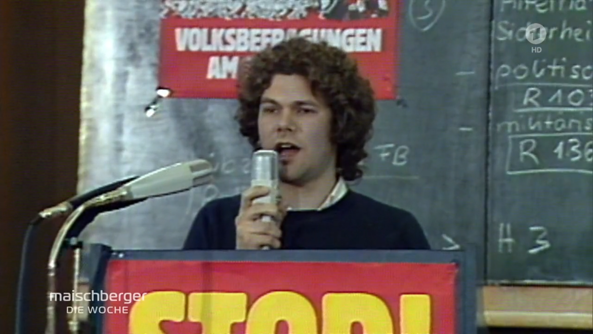 Olaf Scholz vor 25 Jahren.