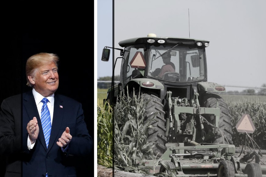 Trump hält Handelszölle für das Größte, will aber betroffene Landwirte entschädigen 